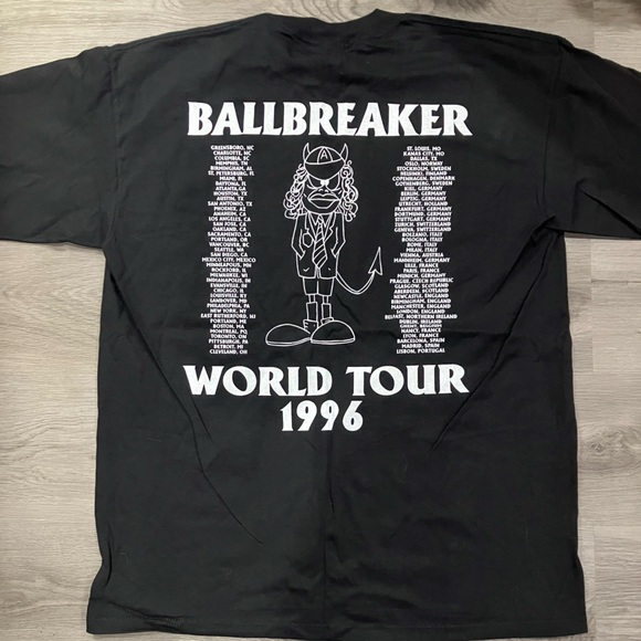 🔥 Vintage ACDC 1996 Ballbreaker Tour Shirt 🔥 - Picture 6 of 6